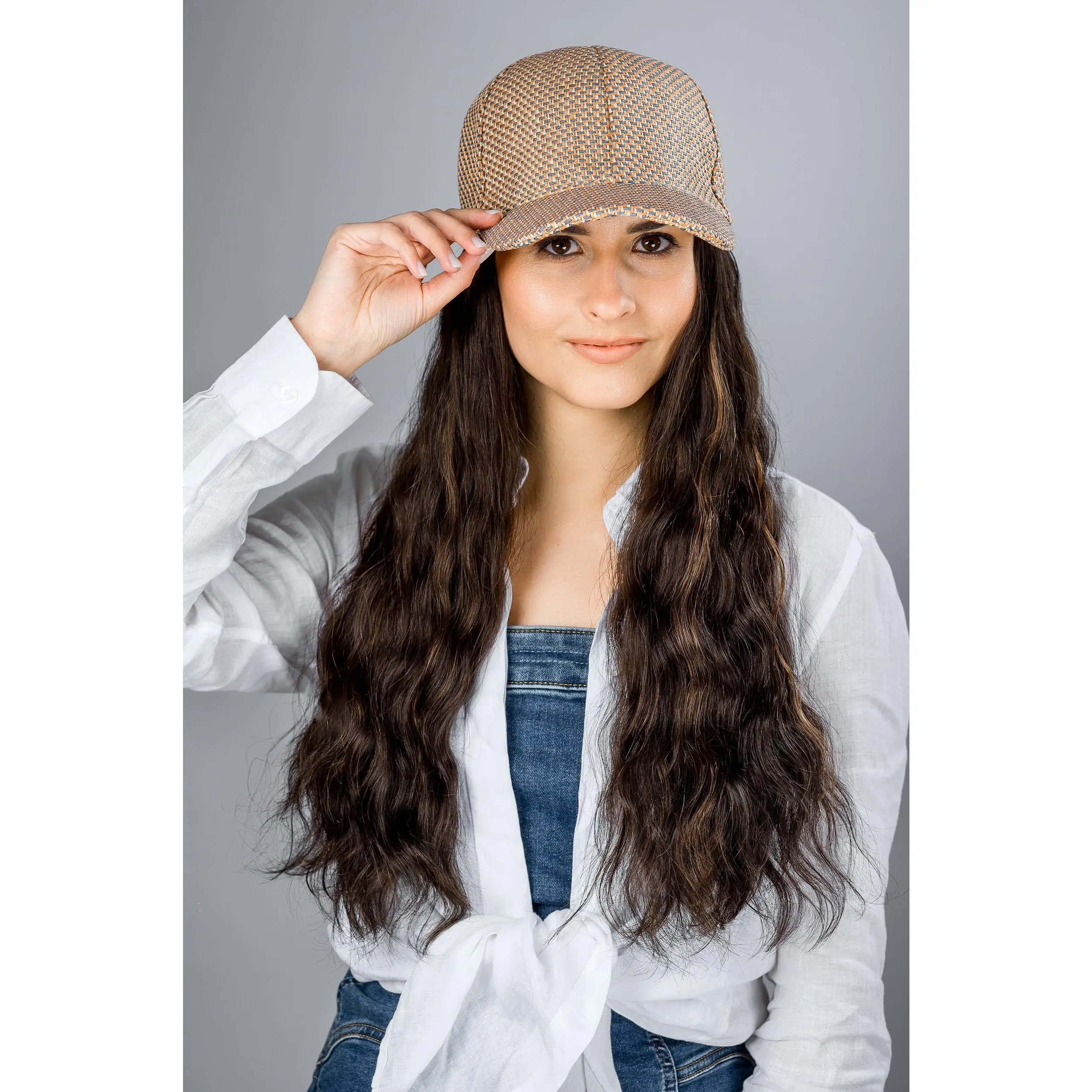 Hatfall Wig – Dark Chestnut Highlight