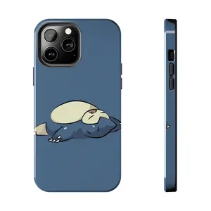 Snorlax Anime Graffiti Case Compatible with iPhone 17 16 15 14 13 12 11 8 SE XR X XS Max Pro Plus
