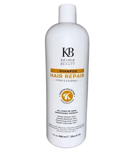 Keratin Hair Repair Shampoo 900ml – Deep Repair, Strengthening & Anti-Frizz | Keratin + Wheat Protein + Glycerin Formula – Kashia Beauty