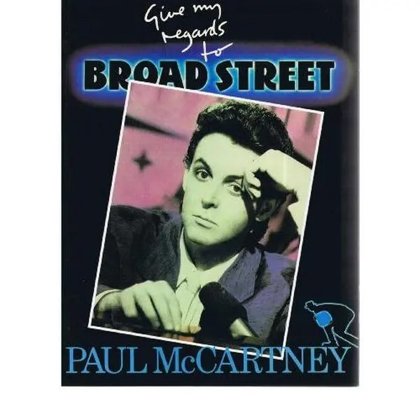 USED Book - Paul McCartney's Give My Regards to Broad Street by Paul McCartney (Paperback) - english