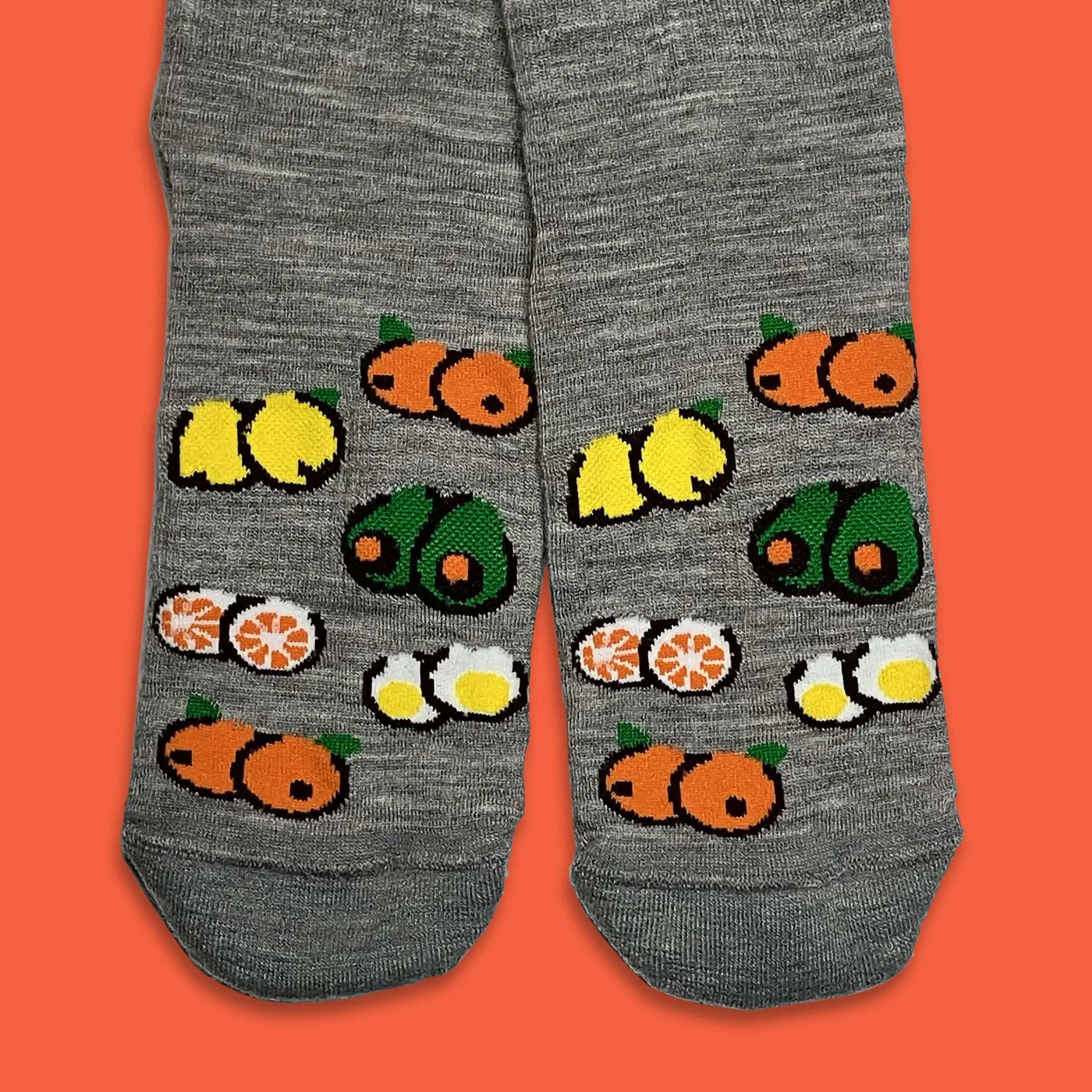 Drippy Duck Socks | Breakfast Delight