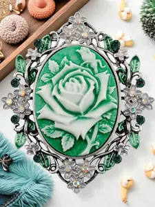 Brooches For Women Vintage Large Brand Fashion For Bridal Wedding Bouquets Flower Brooch Pin Luxury Jewelry Clip Accessories