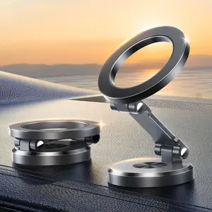 Magnetic Phone Holder, Car Mount, Built-in Strong Magnet, 360° Adjustable IPhone Car Mount, Unisex Car Accessory, Compatible with IPhone 17, Pro Max, 16, 15, 14, 13, and 12.