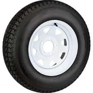 212 MAIN Americana AMW-3S638 205-75 D15 C-5h Steel Spoke Wheel - White, Automotive Tire Repair & Fitting Component