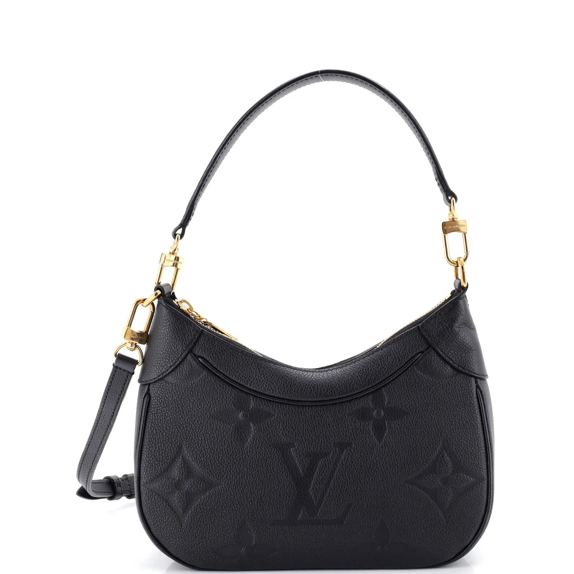 Pre-owned Louis Vuitton Leather Shoulder bags Bagatelle NM Handbag Monogram Empreinte Giant by Rebag