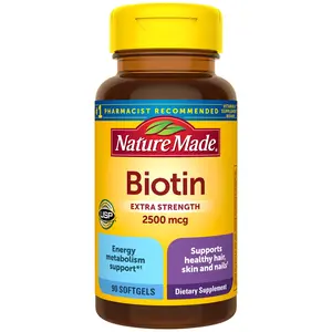 Biotin Extra Strength 2500 mcg Softgels