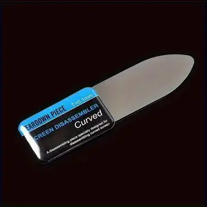 1Pc, Multi-Device Slim Steel Pry Tool - Durable Spudger for Safe Curved Screen Repairs