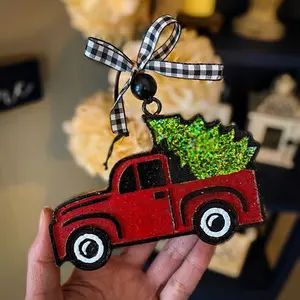 Christmas Truck Car Freshie
