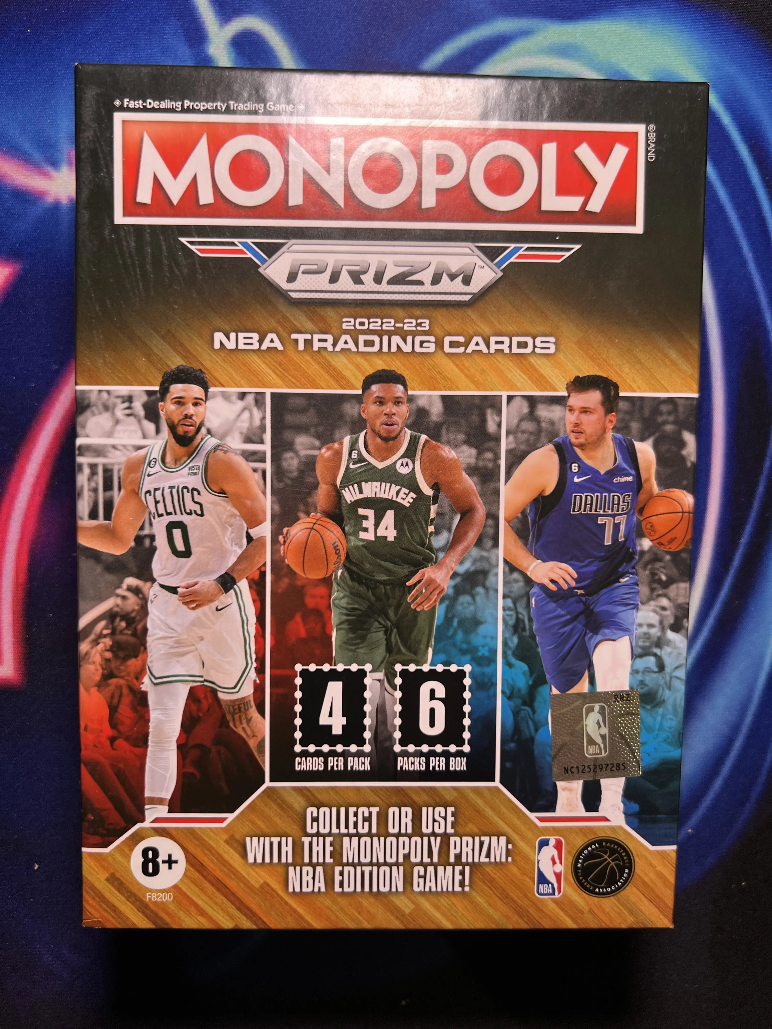 2022-23 Monopoly Prizm NBA Cards booster box 2022-23 Monopoly Prizm NBA Cards booster box