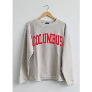 Columbus Corded Crewneck