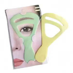 2pcs Eyebrow Shaping Stencil Kit, Reusable Brow Pattern for Drawing, Trimming & Decorating, Beginner Friendly Brow Guide for Looking Brows, Makeup Practice Tool