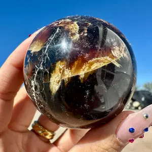 Amber Sphere from Indonesia