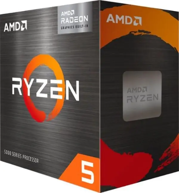 AMD Ryzen 5 5600G 3.9GHz 6-Core Unlocked Desktop Socket AM4 CPU Processor with Radeon Graphics & Wraithstealth Cooler