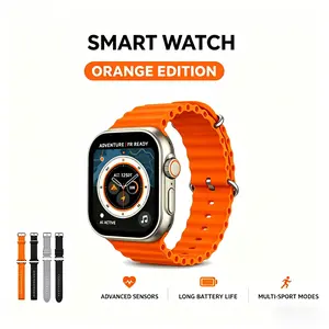 W&O Smart Watch Multiple Sport Mode, Message Reminder, Fitness Wearable, IP67 Waterproof Touch Screen Watch, Sleep Monitoring, Multifunctional Smart Watch with High Battery Life,  Bluetooth Call, Gif