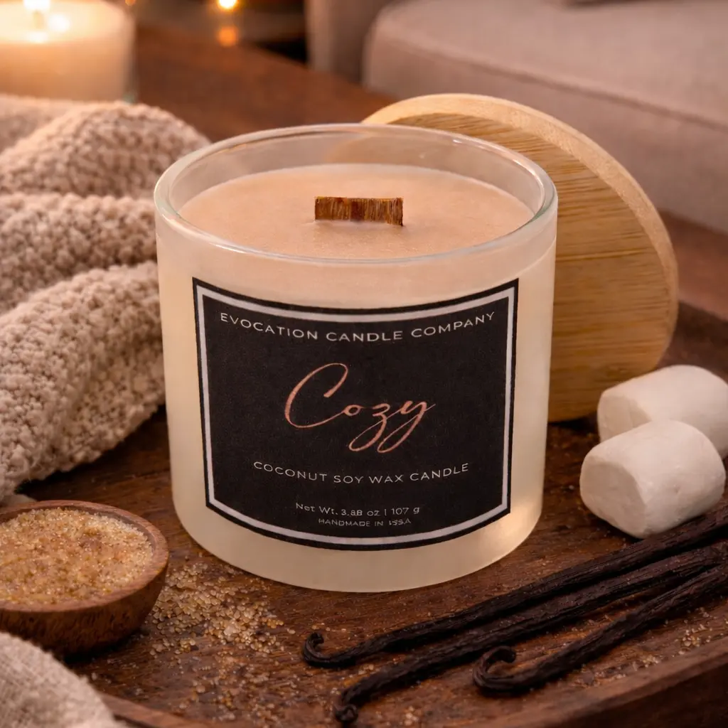 Cozy Coconut Soy Wax Candle