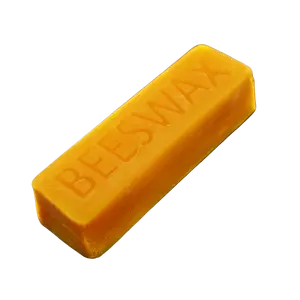 Gudebrod Natural Beeswax Bar for Thread Conditioning, Crafting, and Leather Care - 1 oz Block Wood Finishing Woodworker