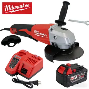 Milwaukee M18 FUEL Angle Grinder 5" | Brushless Motor | RAPIDSTOP Brake | Perfect for Weld Cleanup & Pipe Notching