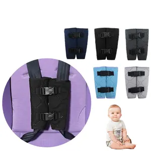 Car Child Safety Seat Accessories Fastener, Portable Locking Buckle Adjuster, Baby Seat Belt Fixator Chest Clip, Prevents Children Sliding Out