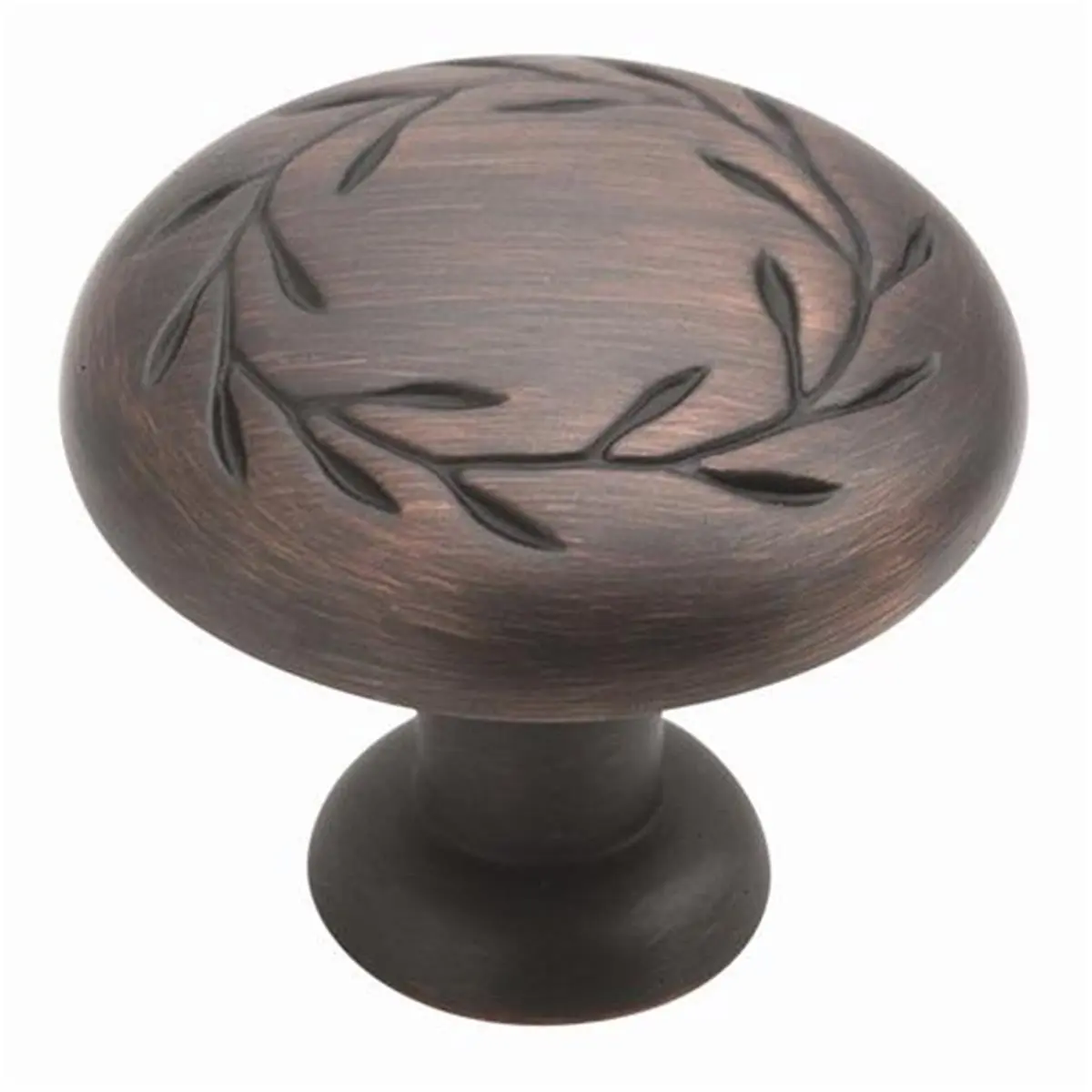 Amerock BP1581-ORB Decorative Door Knobs - Oil Rubbed Bronze Finish, 1.25 in. (Diameter 1¼"), 1.125 in. Projection, for Oversized Kitchen Cabinets with Dramatic Touch
