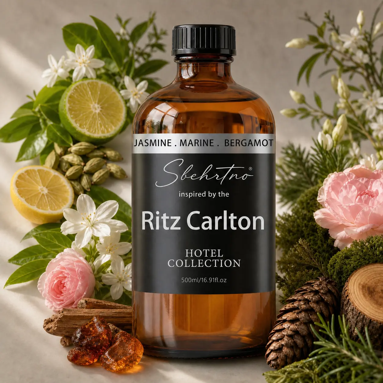 Hotel Collection Diffuser Oil - Inspired by The Iconic Five-Star Coasta Scent Essential Oil - Luxury Aromatherapy Essential Oils-Lemon Bergamot Sea Breeze -or Ultrasonic and Waterless Diffusers and Crafting