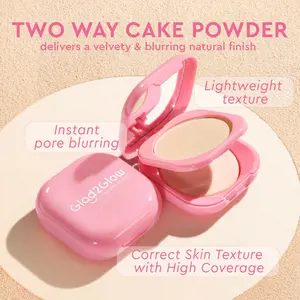 [New Launch] Glad2Glow Perfect Blurring Powder Foundation | Double Coated Powder Technology & Non-Patchy Smooth Finish Face Powder