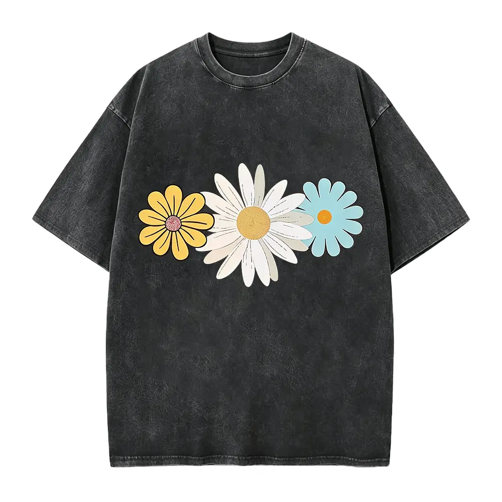 Cute Daisies Shirt, Daisy Shirt, Daisy Flower Shirt, Christmas 2026 Gift , Yoga Gift for Mom, Summer Beach Shirt, Zen Shirt