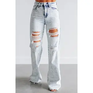 Avril Risen Jeans - Vintage Light Wash