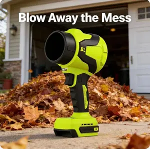 Violent TurboFan cordless leaf blower with pure copper motor and high-performance lithium battery for drying cars and snow removal