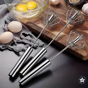4-Speed Multi-Functional Handheld Blender - Manual, Battery-Free Operation, Suitable For Baking And Cooking, Mother's Gift