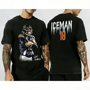 100% Cotton Double-Sided Football Tee, Game Day Must-Have – Great Holiday & Birthday Gift