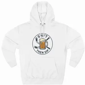 Shift Then Sip Hockey Hoodie - Beer League Hoodie Adult Unisex Hockey T-shirt, Hoodie and Sweatshirt K