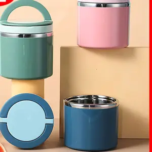 Insulated Stainless Steel Lunch Box with Lid