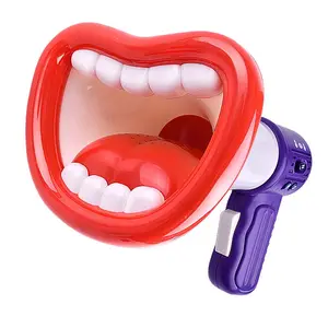 Funny Voice Changer Handheld Amplifier, Multifunction Creative Music Modulator for Birthday Gifts, Requires 2 AA Batteries