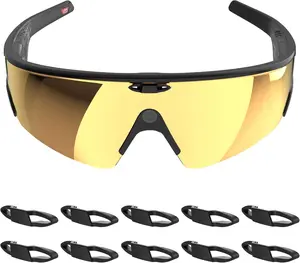 HIBLOKS LED Light-Blocking Blackout Cover - Wearable Accessory Compatible with Meta Vanguard Smart Glasses   SummerVibes