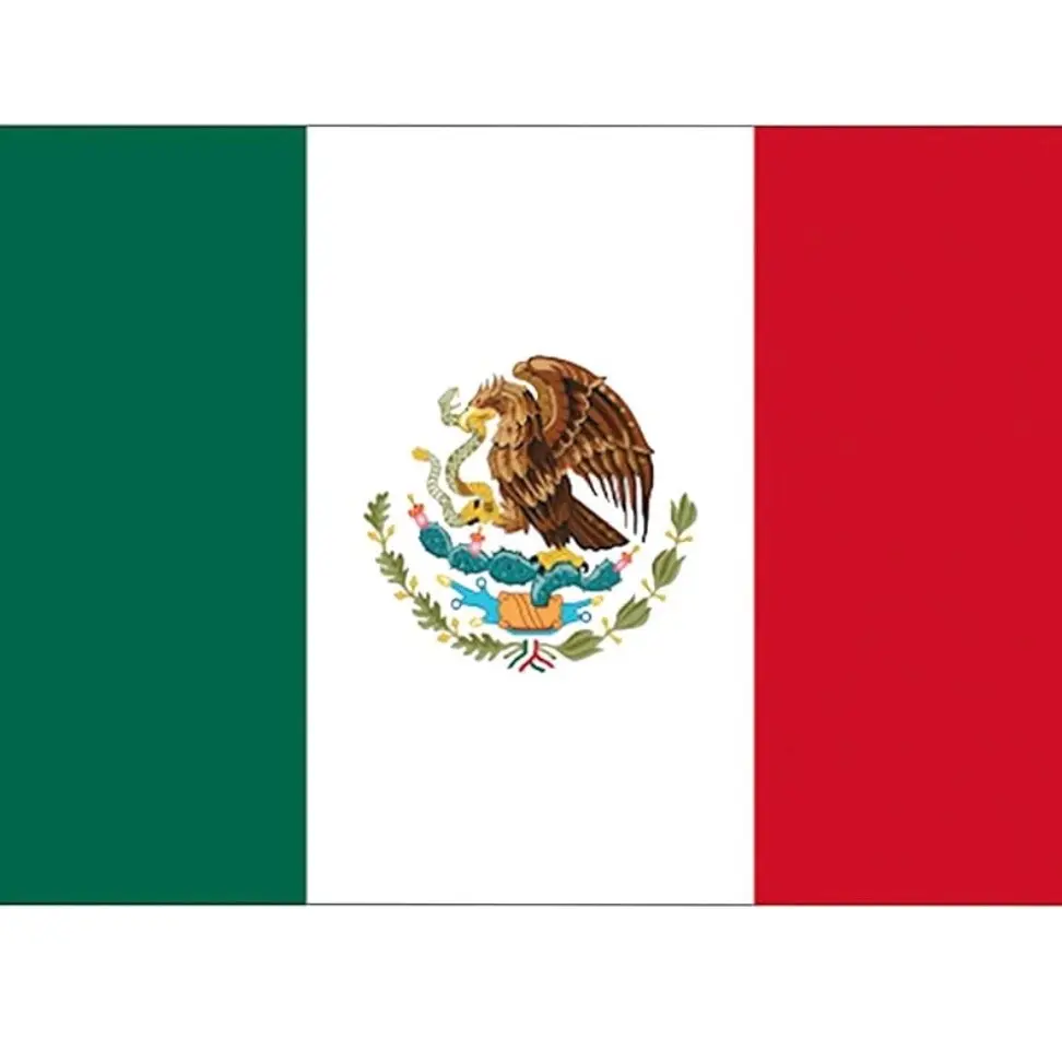 Mexico Flag Sticker Many Sizes
