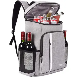 FORICH Leakproof Insulated Cooler Backpack – Lightweight, Waterproof, and Perfect for Lunch, Camping, and More (Fits 30 Cans) FORICH