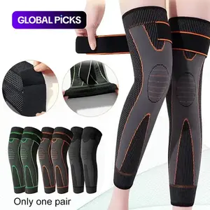 2 Counts Compression Knee Pads, Knee Saver, Elastic Sports Sleeves for Joint Support and Arthritis Pain Relief #GLOBAL PICKS