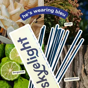 He's Wearing Bleu Incense Sticks