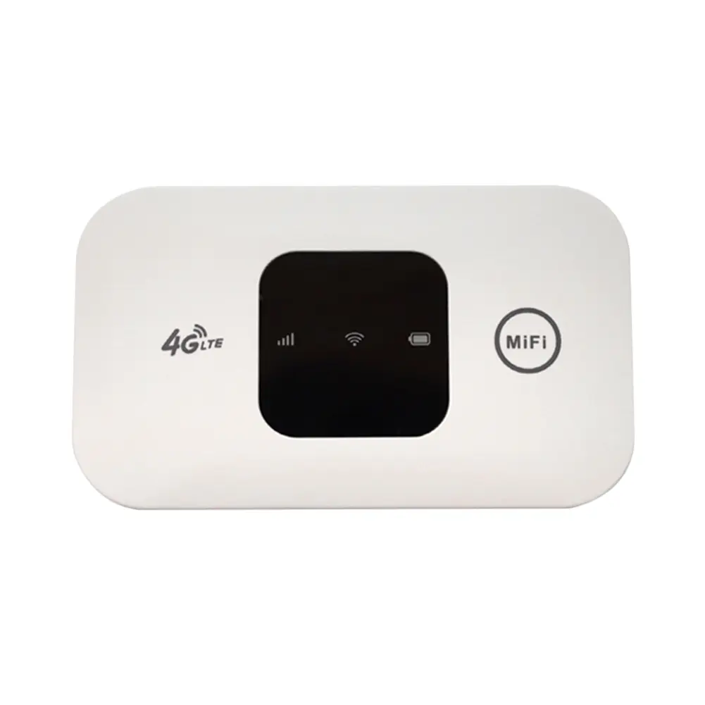 Portable Mini Hotspot Pocket Wi-Fi with SIM Slot, 4G-5G Mobile Network, 300Mbps Speed, LED Display, Stable Connection, Supports 10 Devices for Outdoor RV Use