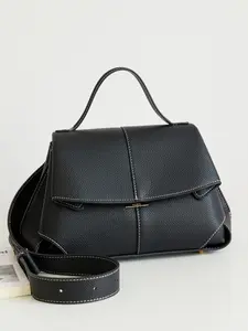 Smile Bag Genuine Leather Handbag, Fashionable Large Capacity Shoulder Bag, Durable Design for Daily Use, Stylish and Versatile Accessory