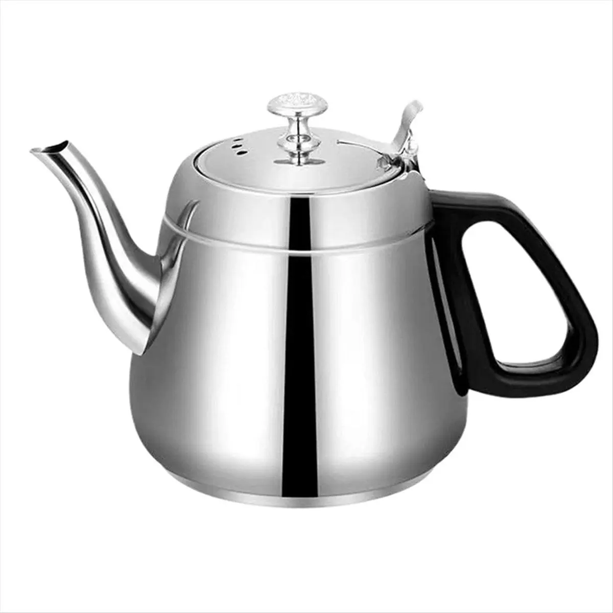 Stainless Steel Teapot with Infuser, Teapot with Infuser 1.5L High Capacity Kettle, for Boiling Hot Water, Stovetop