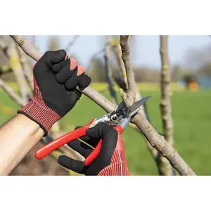 Felco F-15 Pruning Shears – 10.6" Garden Clippers with Dual-Hand Use & 30mm Cut | Hand Pruners for Gardening | Garden Tool Cutter with Bypass & Anvil Blades, Forged Aluminum Handle, Large Hand Fit