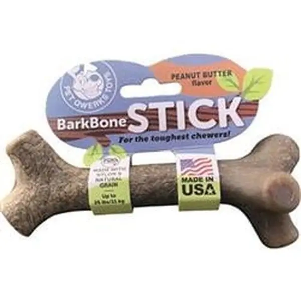 Medium Peanut-Butter Bacon Flavor Bone-Shape Long-Lasting Chew Toy for Dogs