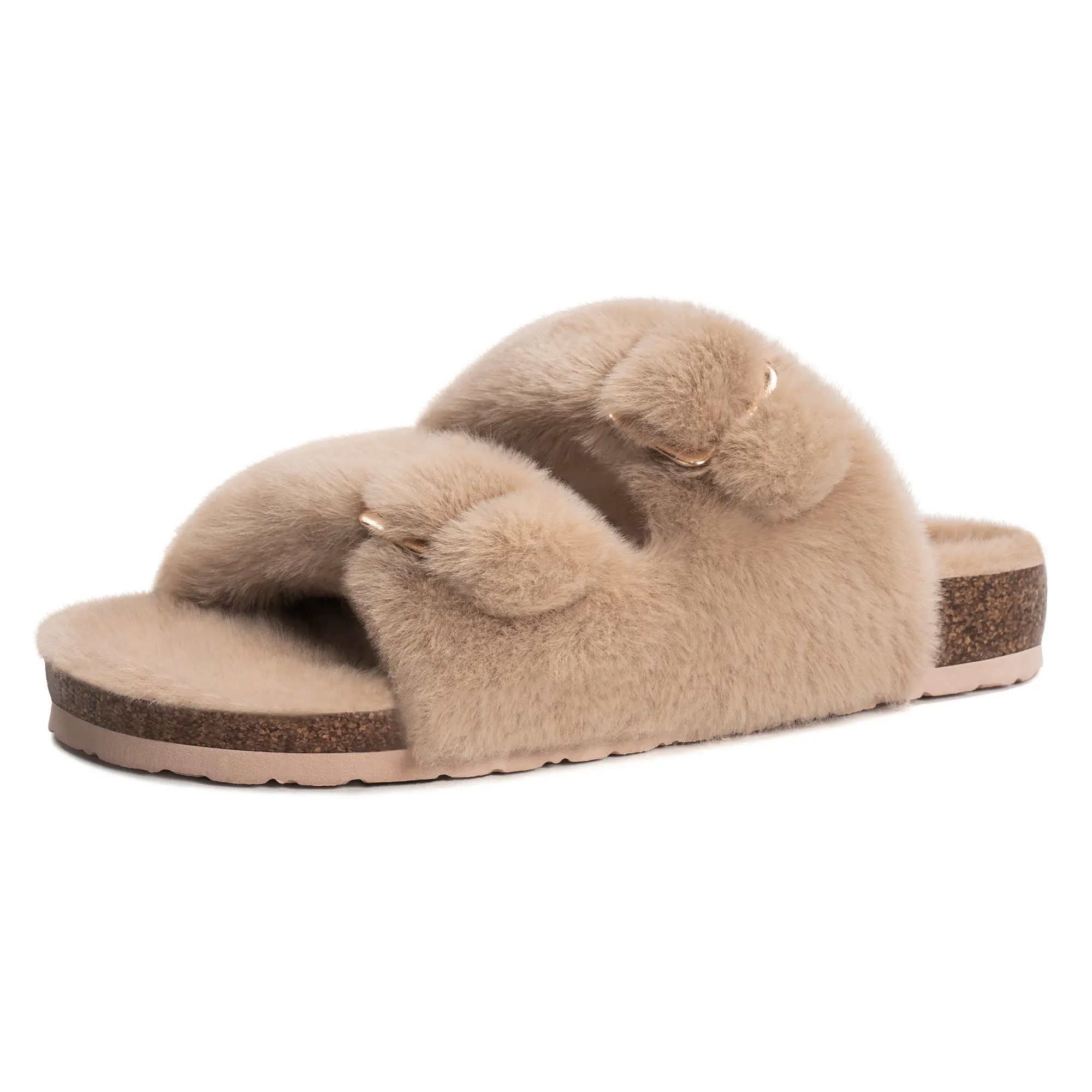 FITORY Balance Casual House shoes for Women Fuzzy Slippers