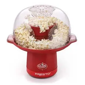 212 MAIN Presto Products 04868 Orville Fountain Red Hotair Popcorn Maker