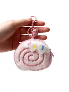 Adorable Plush Animal Earphone Case, Cute Keychain Wallet Mini Bag, Ideal Gift for Boys and Girls, Perfect Holiday Present