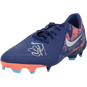 Erling Haaland Manchester City Autographed Blue Phantom Force 9 Nike Soccer Cleat - Fanatics Authentic Certified