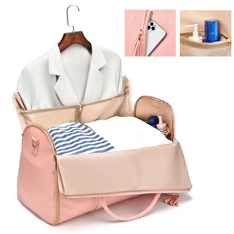 large duffle bag Weekender Travel Clothing Bag, Large Capacity Universal Convertible Luggage Bag with Dual-Use Shoulder Strap, 4-in-1 Luggage Bag Travel Bag