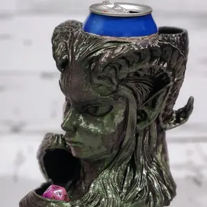 Snake Enchantress Koozie Can Holding Dice Roller Cup Mug dnd rpg