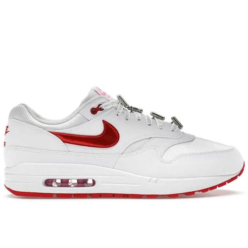 Nike Men's Air Max 1 PRM Valentine’s Day White Running Shoes, from StockX